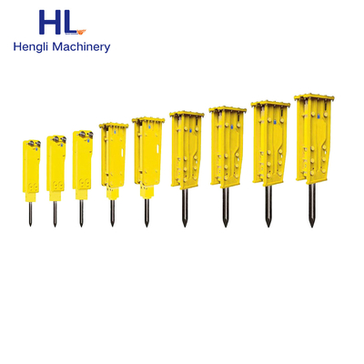 HL190 49 Ton Excavator Hydraulic Breaker Rod Hydraulic Hammer Pile Large