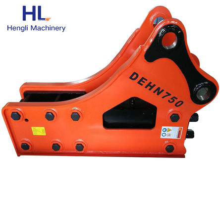 HL75 6 Ton Soosan Heavy Excavator Hydraulic Breaker Jack Hammer Top Type Less Failure